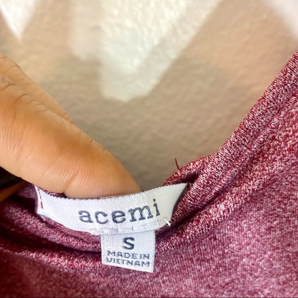 Dark Mauve Long sleeve scoop neck skater dress, CUTE! - Picture 16 of 16